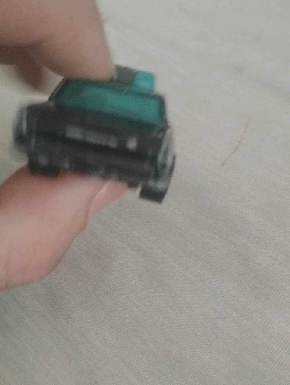 Black Space-Themed Toy Police Car - Haley's Comet Special Edition